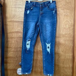 NOBO size 11 high rise skinny jeans